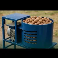 (فقط کیسه ۴۵ تومان) پوست کردن گردو با دستگاه درمحل|خدمات باغبانی و درختکاری|اسفراین, |دیوار
