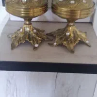 ۲ عدد قندون برنز