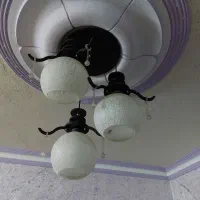 لوستر حبابدار شیشه ای برجسته|لوستر و چراغ آویز|تهران, دکتر هوشیار|دیوار