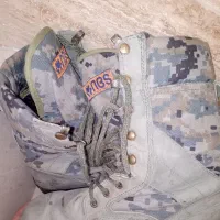 پوتین کفش نوید بهمن چهار فصل چرم نبوک کوردرا