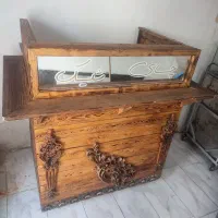گاری چایی تمام نراط چهار چوب اهن