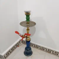 قلیون قلیان تنه برنجی سایز بزرگ درحد نو