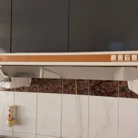 کابینت فلزی سالم  با رویه mdf|آب‌چکان و نظم‌دهنده ظروف|اصفهان, مهدی آباد|دیوار