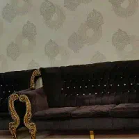 مبل 7نفره کاملا نو و چوب راش بدون تورفتگی و پارگی