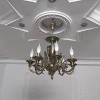 لوستر برنز یک جفت ۸ شاخه