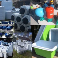 مخزن آب تانکر منبع آب سه لایه آنتی باکتریال ضدجلبک