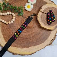 ست بند عینک و گیره مو قلب قلبی