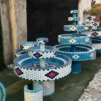 حوض ملکه جنوب آبنما مجسمه دار کاشیکاری فایبرگلاس|مصالح و تجهیزات ساختمان|رامهرمز, |دیوار
