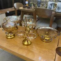 میوه شیرینی آجیل شکلات اردو خوری کریستال جهیزیه|ظروف سرو و پذیرایی|مشهد, شاهد (شهرک غرب)|دیوار