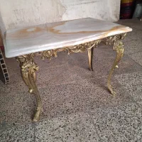 میوه خوری کنارسالنی بلند برنجی برنز گلمرغی بزرگ|صنایع دستی و سایر لوازم تزئینی|مشهد, آزادشهر|دیوار