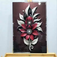 تابلو و ساعت دیواری رزینی ( سیـاسیـاهی )|عمدهفروشی|کرمانشاه, |دیوار