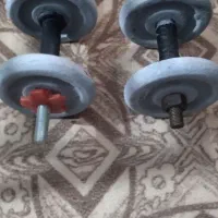 یک جفت دمبل..جمعا ۱۰کیلو|تجهیزات ورزشی|گرگان, |دیوار