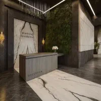 ۱۱۲متر/دو خواب/خطی روبه آفتاب/لابی و سالن اجتماعات