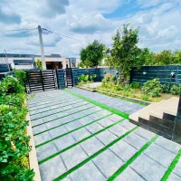 باغچه مدرن۱۸۷زمین/۸۸بنا/دوخوابه/ویوجنگل درشهرک|فروش خانه و ویلا|نوشهر, |دیوار