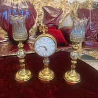 شمعدان و ساعت بسیار شیک و تمیز|ساعت دیواری و تزئینی|تهران, نارمک|دیوار