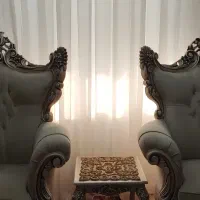 مبلمان سلطنتی 9 نفره در حد نو با قیمت استثنایی