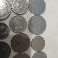 تعدادی سکه قدیمی|کلکسیون سکه، تمبر، اسکناس|شیرگاه, |دیوار