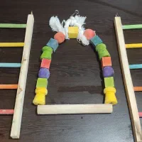 وسایل قفس پرنده(پله و اویز بازی)