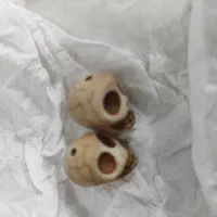 سنگ عتیقه مهره نقره تسبیح|کلکسیون اشیاء عتیقه|کارون, |دیوار