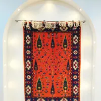 فرش دستباف طرح باغ سرو و انار