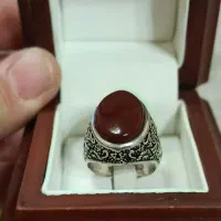 انگشتر عقیق سرخ یمنی|جواهرات|تهران, شکوفه|دیوار