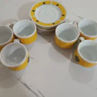 فنجان و نعلبکی نو