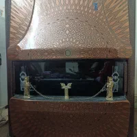 بخاری گازی طرح شومینه