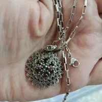 گردنبند نقره