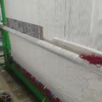 قالی۴۰خانه رنگ قالی بافت قالی چله دوخت ۳۶۵۰۰