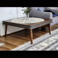 میز وسط مبل چوبی