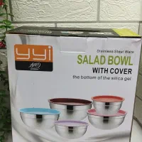 لگن استیل ۵ تیکه|ظروف پختوپز|کرج, المهدی|دیوار