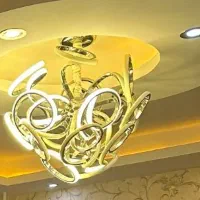 لوستر LED|لوستر و چراغ آویز|بندر انزلی, موج شکن|دیوار