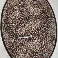 فرش بیضی