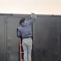 درب بازویی و ریلی