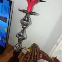 قلیان برنجی آبکاری طلا و کروم|صنایع دستی و سایر لوازم تزئینی|امیرکلا, |دیوار