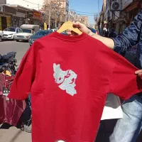 تیشرت با طرح دلخواه و گلدوزی
