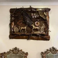 بار و تابلو چوب با طرح خاص