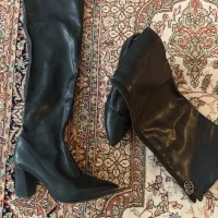 بوت چرم بلند سایز ۳۸