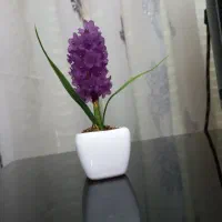 گل سنبل/سنبل کریستالی/گل چینی/گلدان گل سنبل/گلدان|گل مصنوعی|شیراز, خلدبرین|دیوار