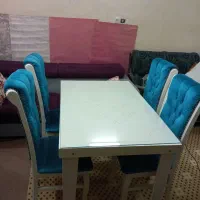 میز غذا خوری ۴نفره|میز و صندلی غذاخوری|اراک, |دیوار