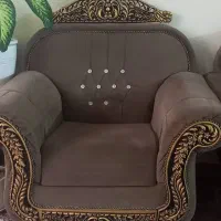 مبل هفت نفره سلطنتی راحتی|مبلمان خانگی و میز عسلی|شیراز, شیخ روزبهان|دیوار