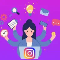 ادمین اینستاگرام و تلگرام‌ کارو درتوضیحات گفتم