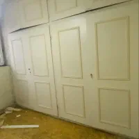 درب چوبی کمددیواری