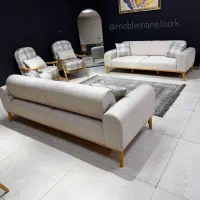 مبل آبی|مبلمان خانگی و میز عسلی|تاکستان, |دیوار