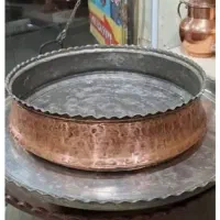 تشت مسی بزرگ و قدیمی قدمت 70 ساله