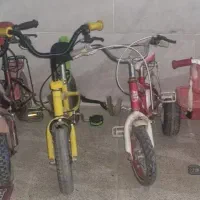 دوتادوچرخه ویکی سه چرخه یکیش فروخته شود زرشکی|دوچرخه، اسکیت، اسکوتر|ورامین, خیر آباد|دیوار