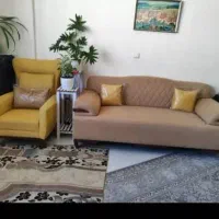 مبلمان ۸نفره راحتی کوسن دار درحد