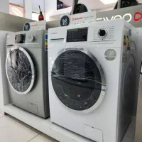 لباسشویی دوو ۸ گیربکسی مدل Lm840 سفید و نقره