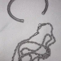 دستبند و گردنبند نقره
