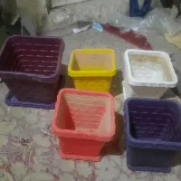 جا گلدانی سفال و پلاستیکی|گل و گیاه طبیعی|تهران, شوش (باغ آذری)|دیوار